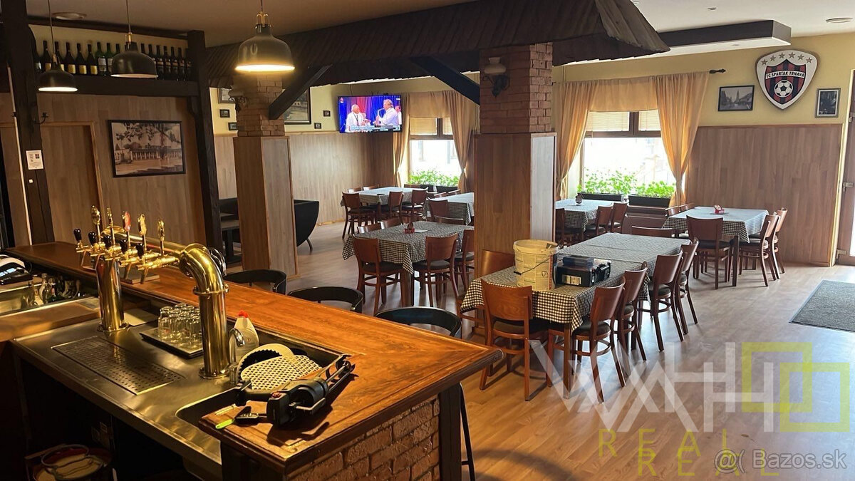 BAR v úplnom centre obce Špačince