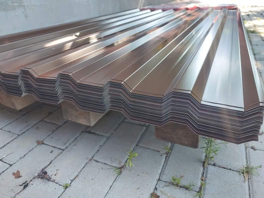 Trapézový plech T18 RAL8017 0,40mm