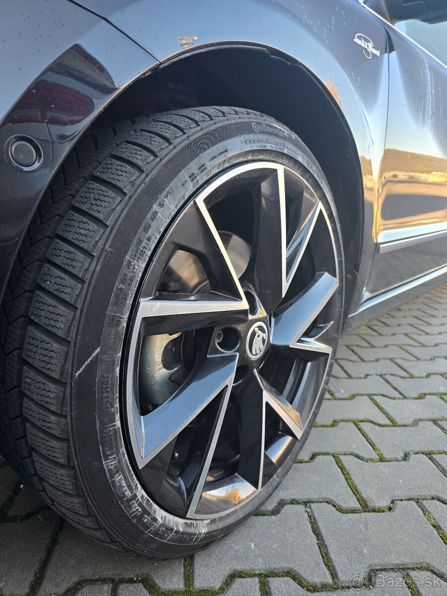 5x112 r18 škoda Vega + zimné pneu conti