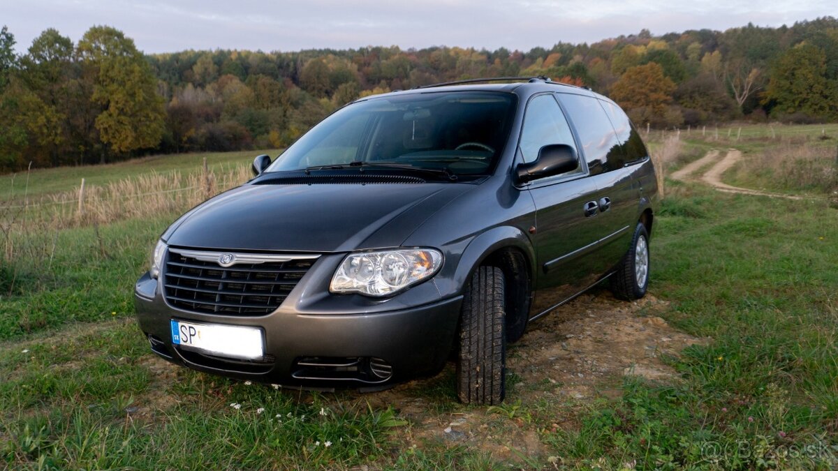 Chrysler Grand Voyager 2.5 CRD, 105 kW – 7-miestny, krásny s