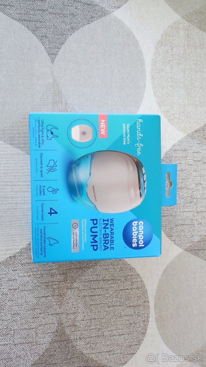 Odsavacka Canpol do podprsenky Hands Free