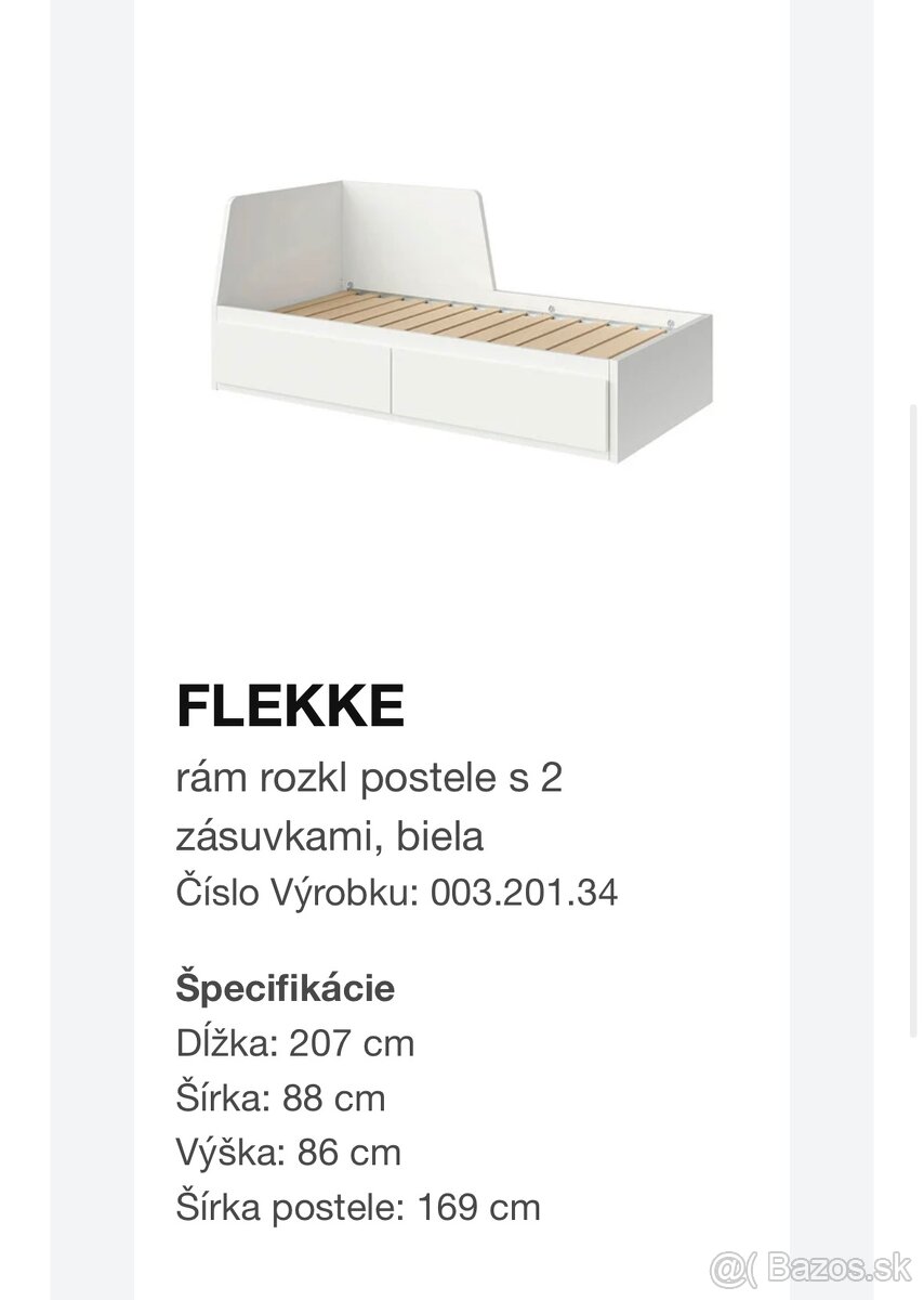 Rozkladacia posteľ IKEA