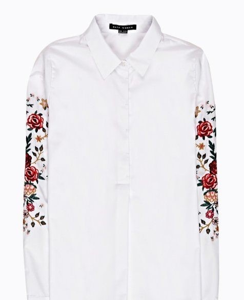 Blúzka s vyšívanými rukávmi, veľ. L