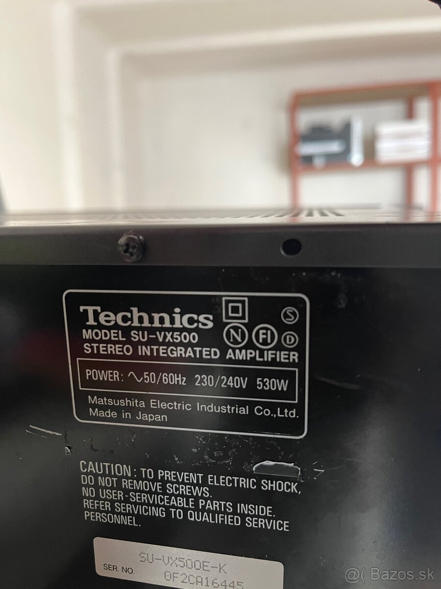 Predám zosilovač Technics SUVX500