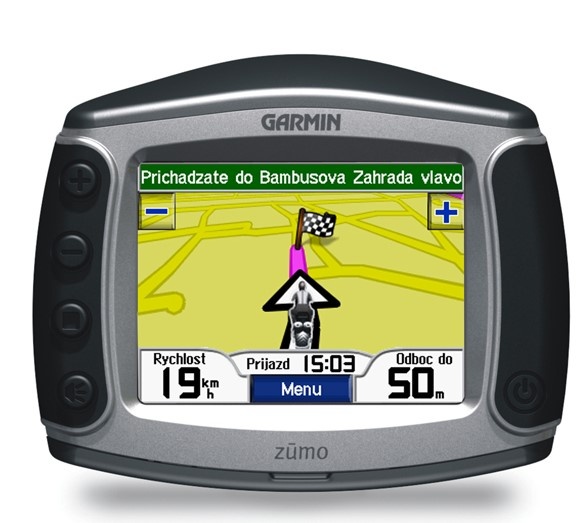 Garmin Zumo 550 + 2 ks montážna sada na motocykel