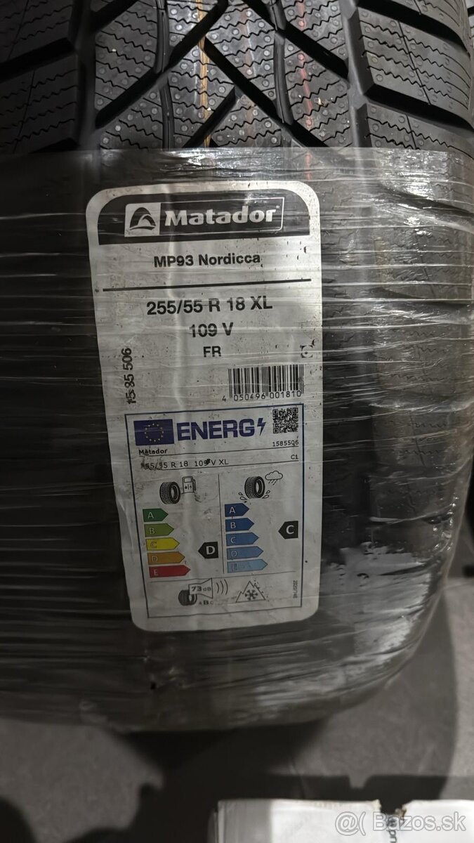 255/55R18  Zimne 2 ks Nove