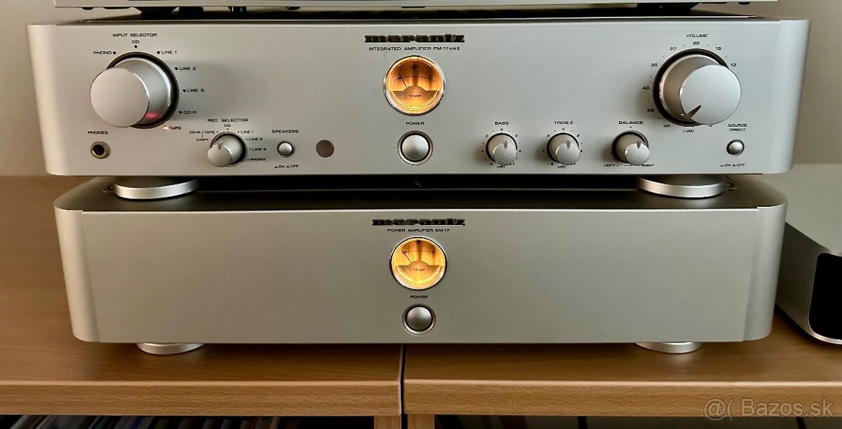 MARANTZ PM-17 + SM-17 Audiofilská zostava zosilňovačov