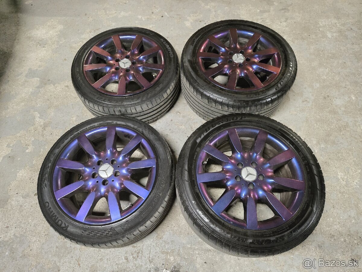 Hliníkové disky 5x112, R18, dvojrozmer