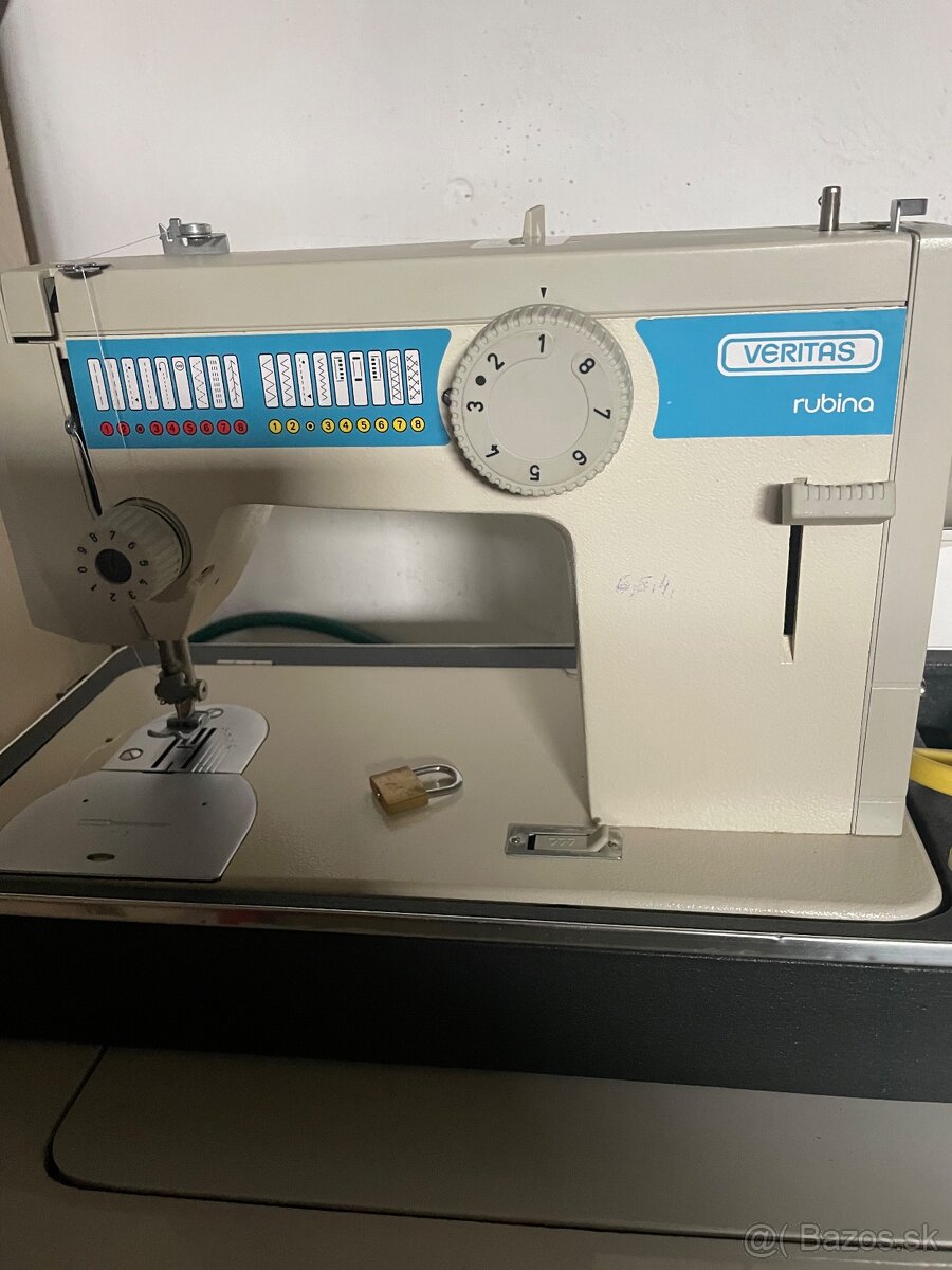 predam šijaci stroj Weritas + stol