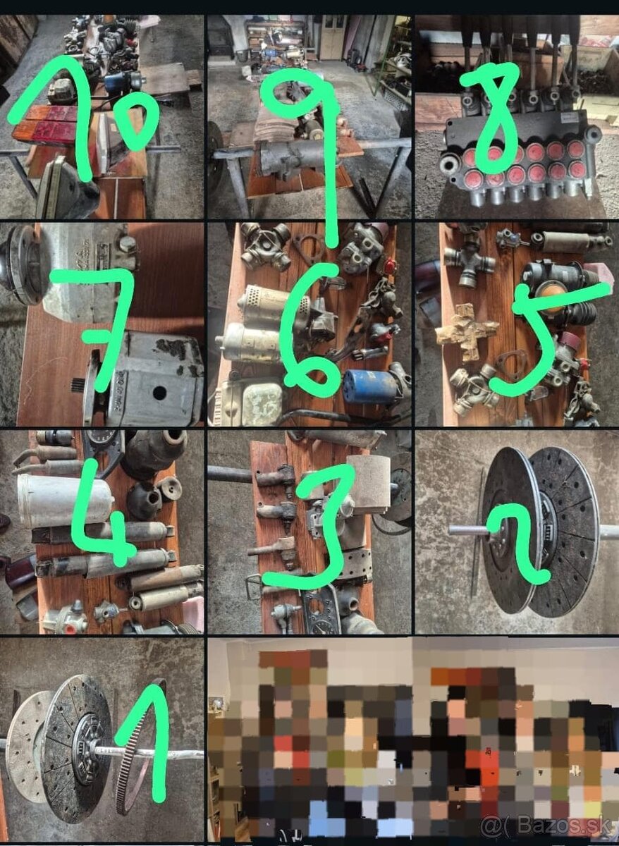 Rôzne Náhradné diely