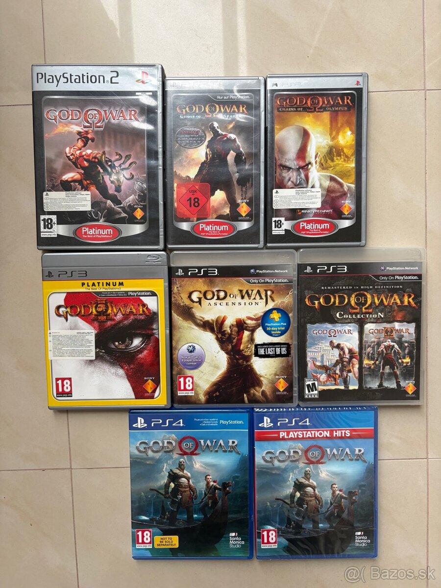 Playstation God Of War Set