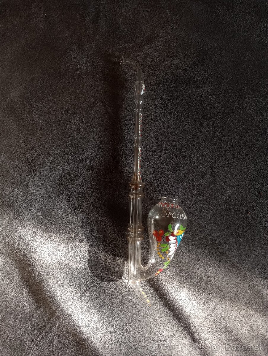 Predám sklenenú fajku