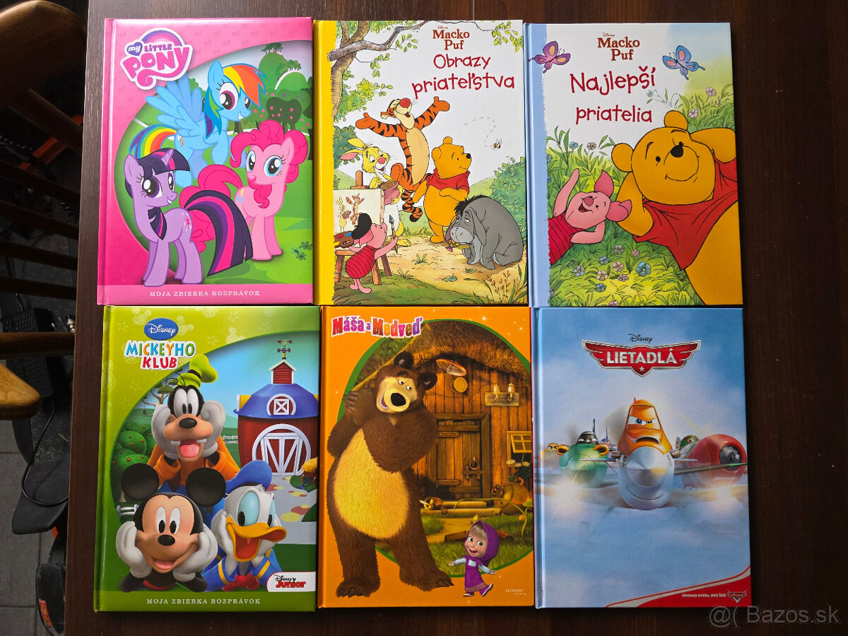 Rozprávky mix 6 kusov