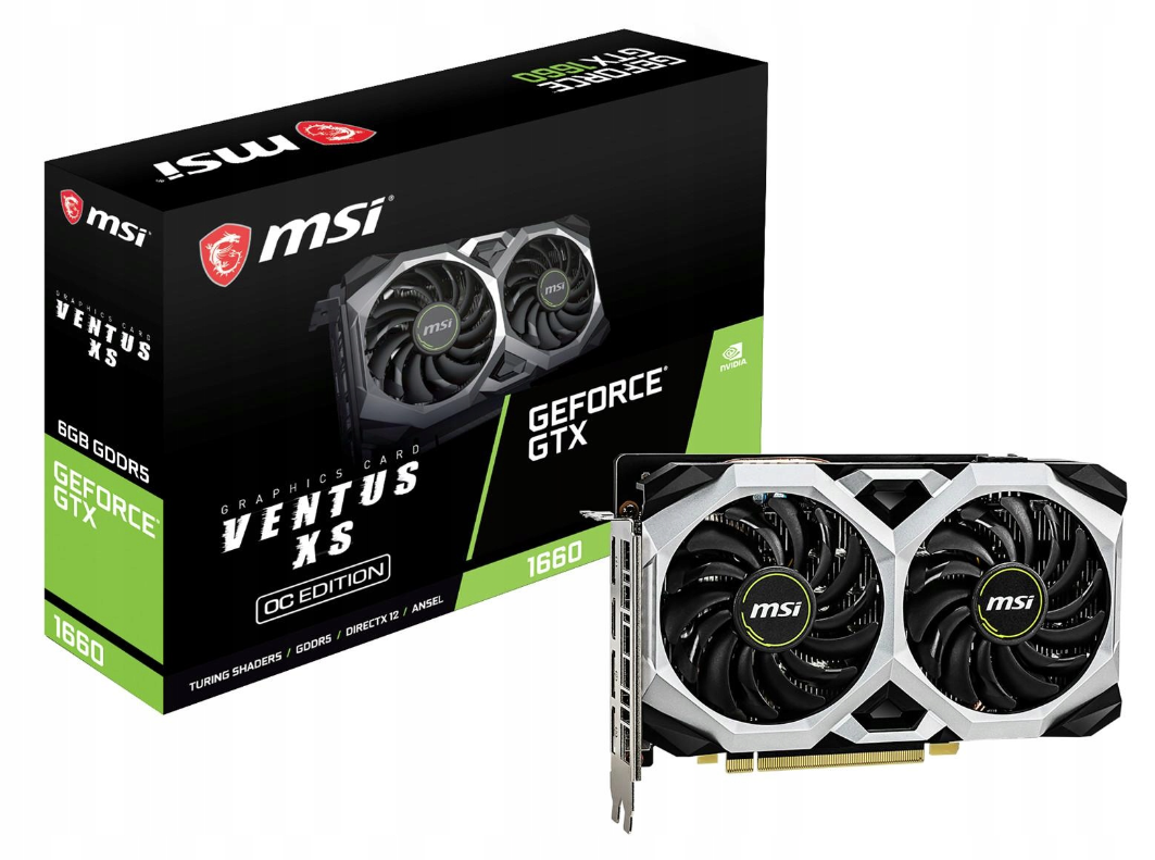 MSI GeForce GTX 1660 SUPER VENTUS XS OC