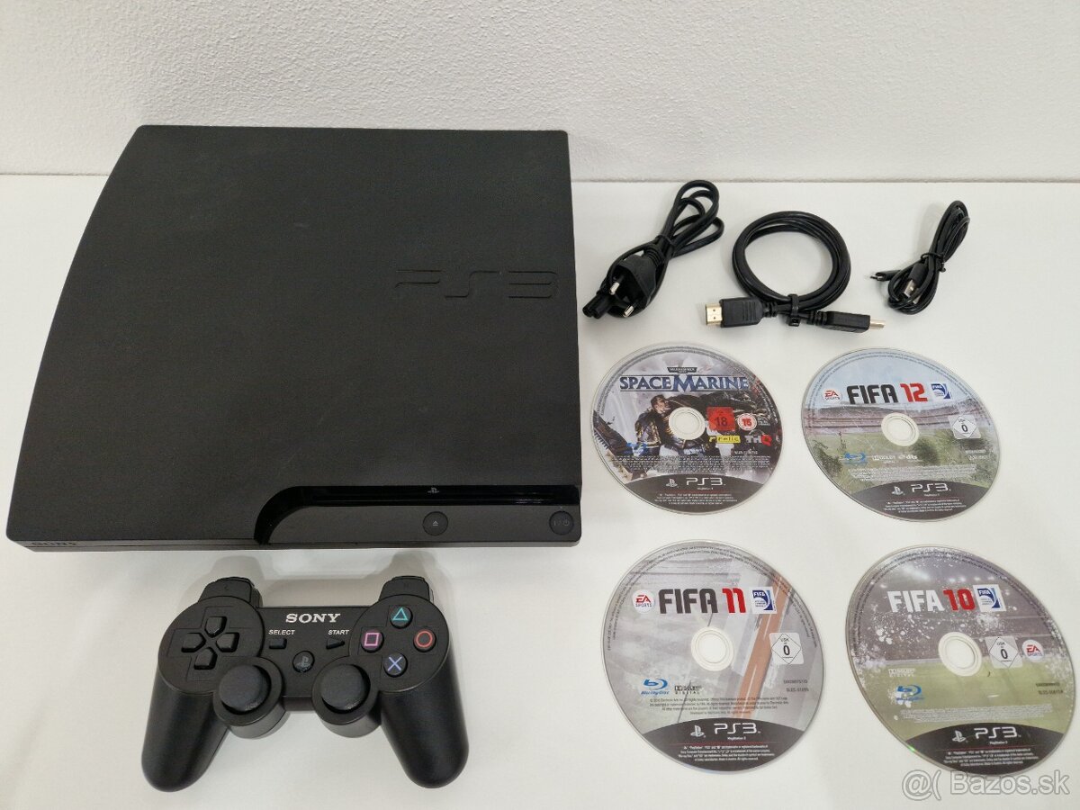PlayStation 3 Slim 320GB čierny