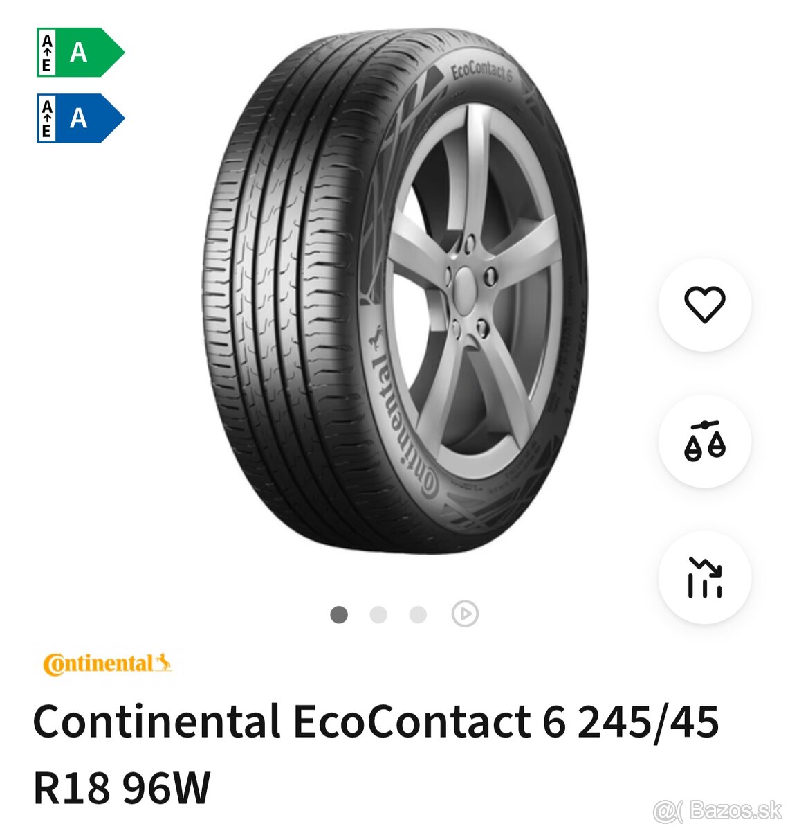 Continental EcoContact 6 245/45 R18 96W Conti Seal