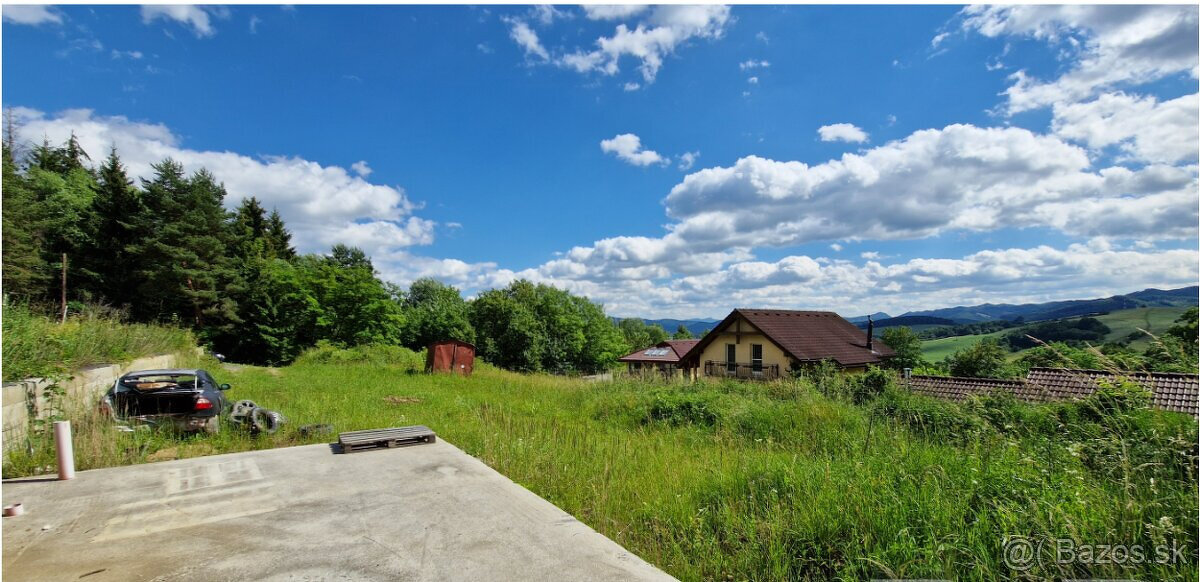 Stavebný pozemok slnečný 1235m2 v Ovčiarsku