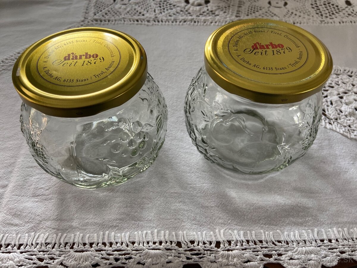 Poháre na zaváranie,640ml,D’arbo