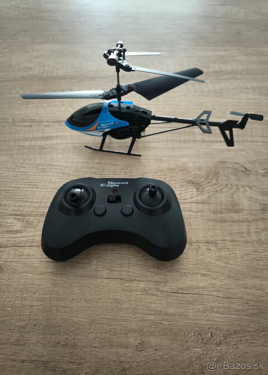 Helikoptera na dialkove ovladanie