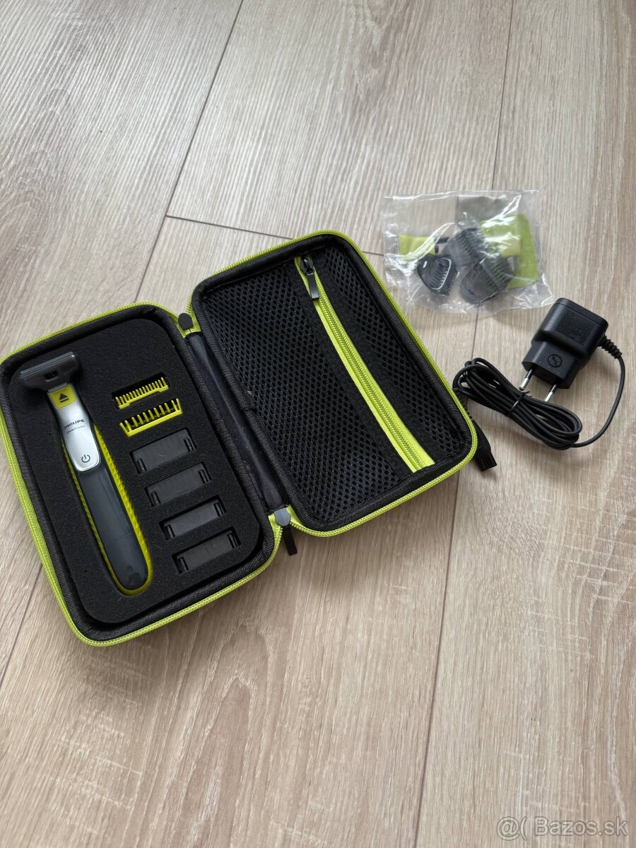 Predám Philips Oneblade + puzdro a nadstavce