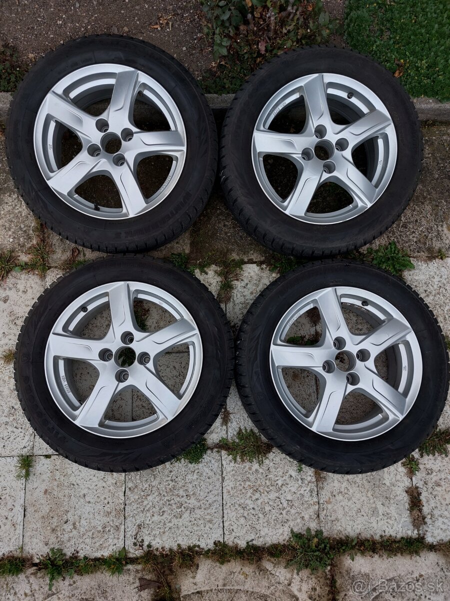 Elektrony s pneu komplet 205/55 R16