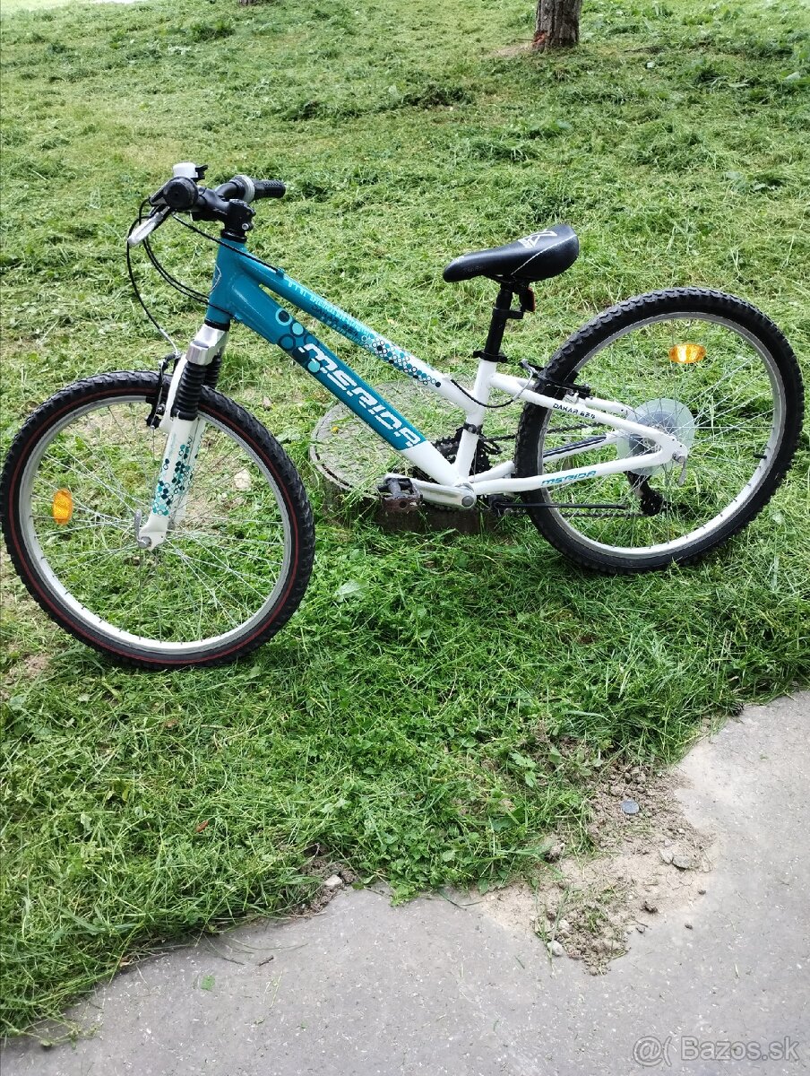 Juniorský-dievčenský bicykel Merida 24