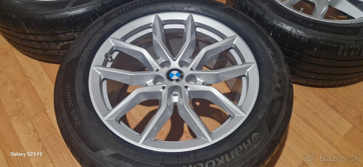 Predám letnú sadu alu. disky BMW 5x112 R19 , 265/50 R19