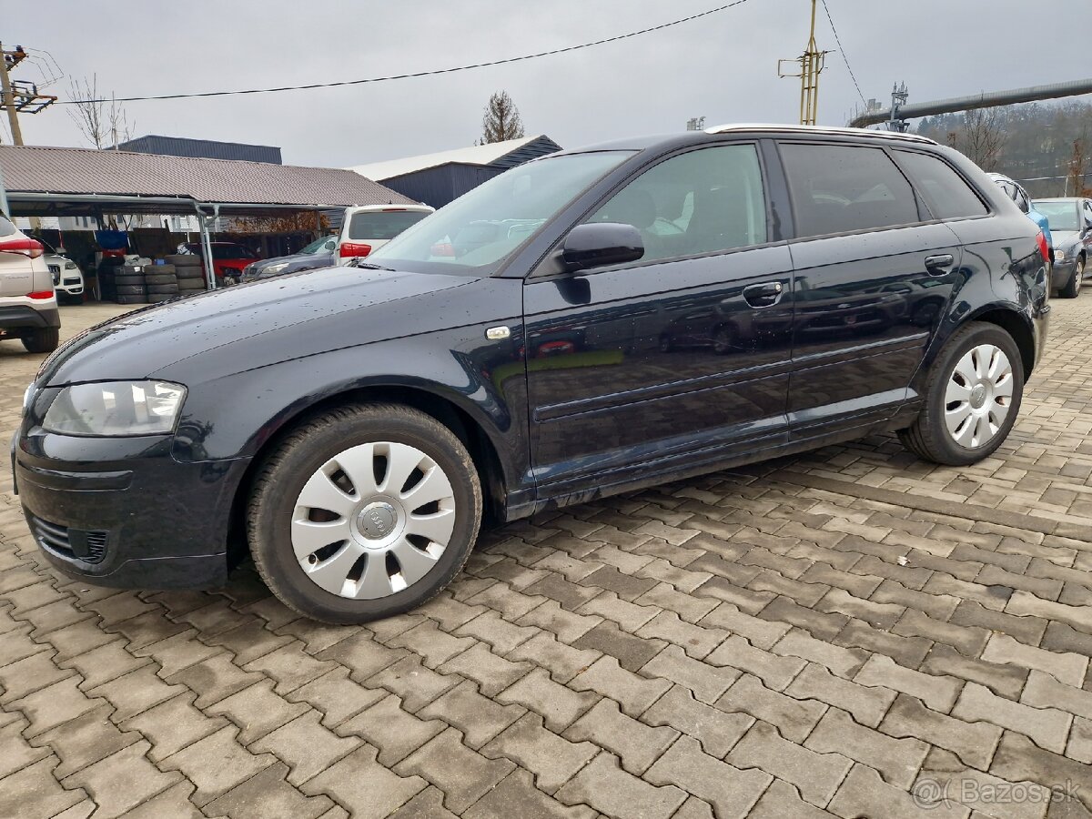Predám Audi A3 Sportback 1.9 TDI 77 KW orig.motor bez DPF
