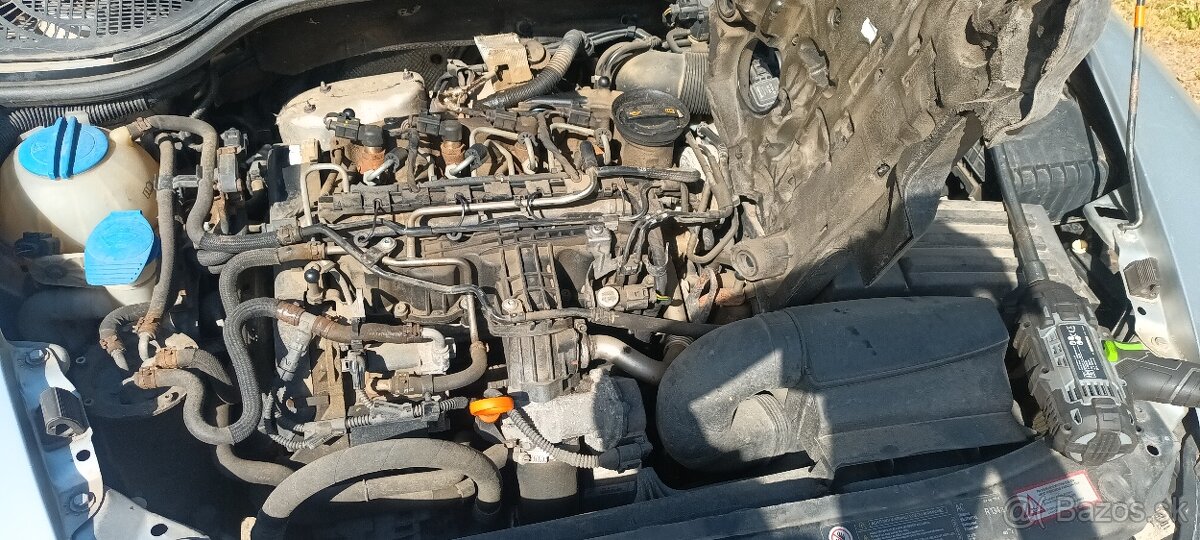 Motor 1.6tdi 77kw CAYA komplet nastrojeny