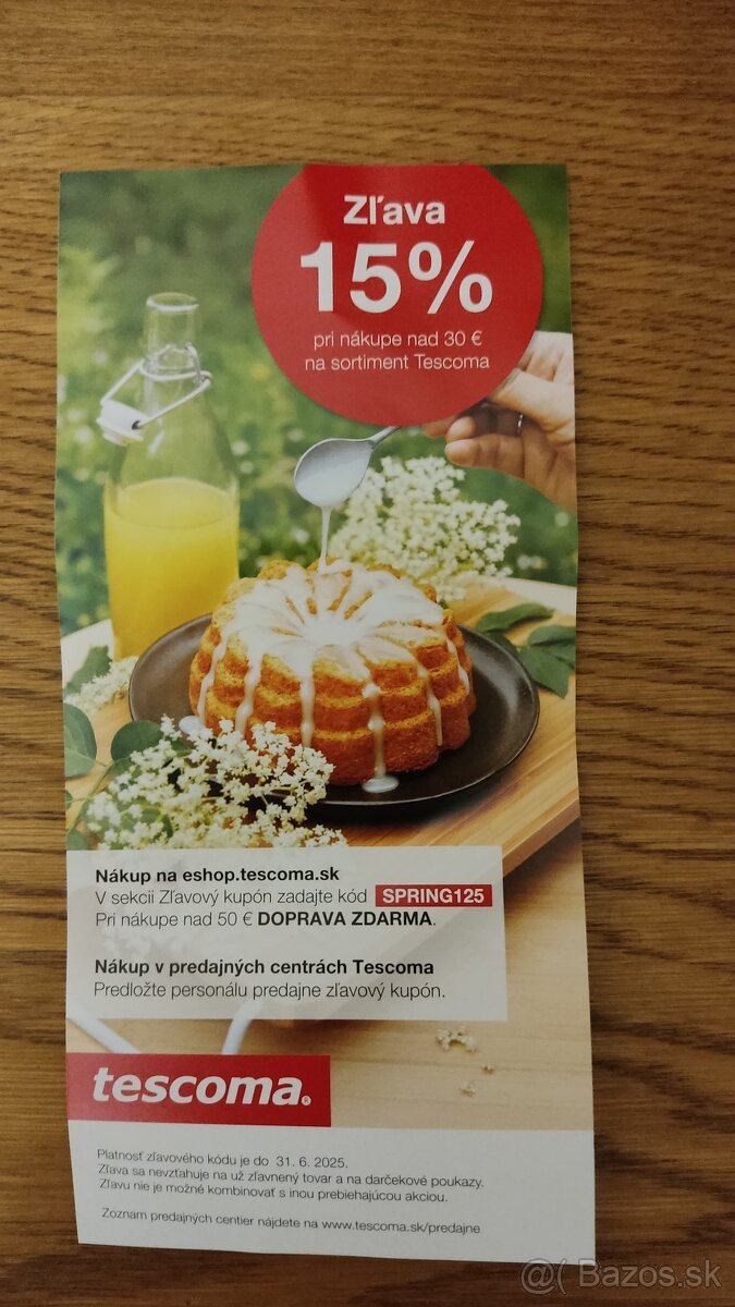 Tescoma zľavový kupón
