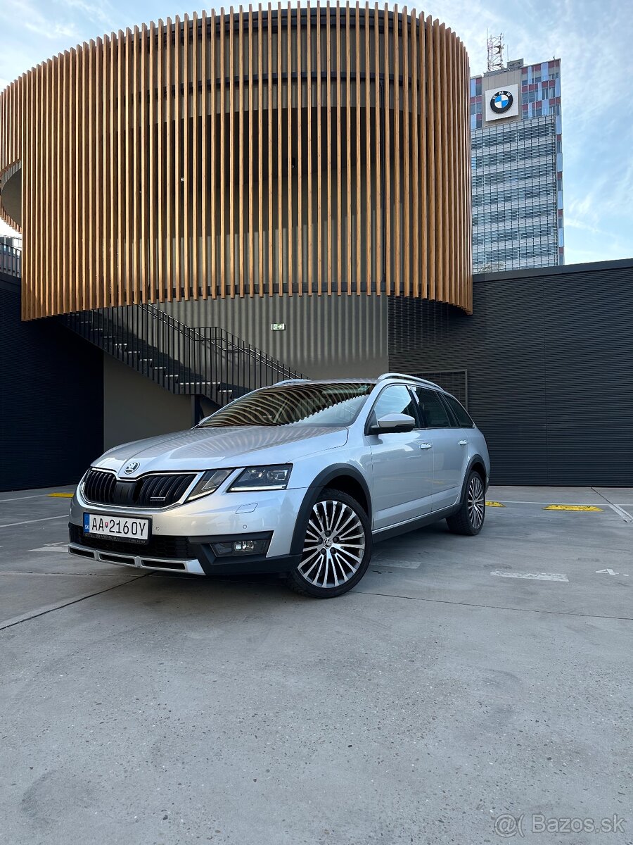 Škoda Octavia 3 Scout 4x4 135kW 2017