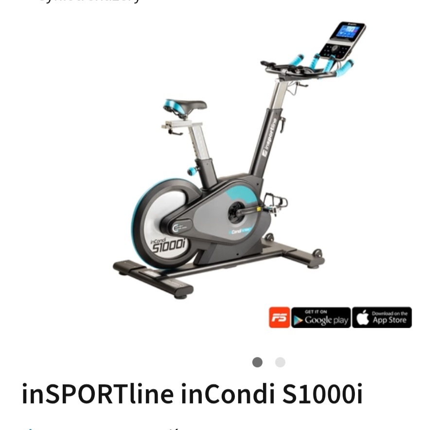 Cyklotrenažér inSPORTline inCondi S1000i