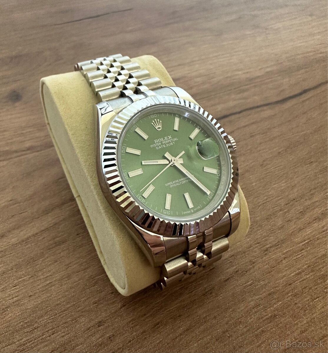 ROLEX Datejust green