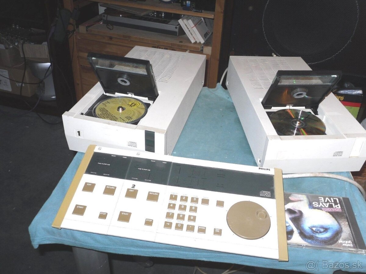 Profesionálny CD prehrávač Philips LHH 2000 (Studer Revox)