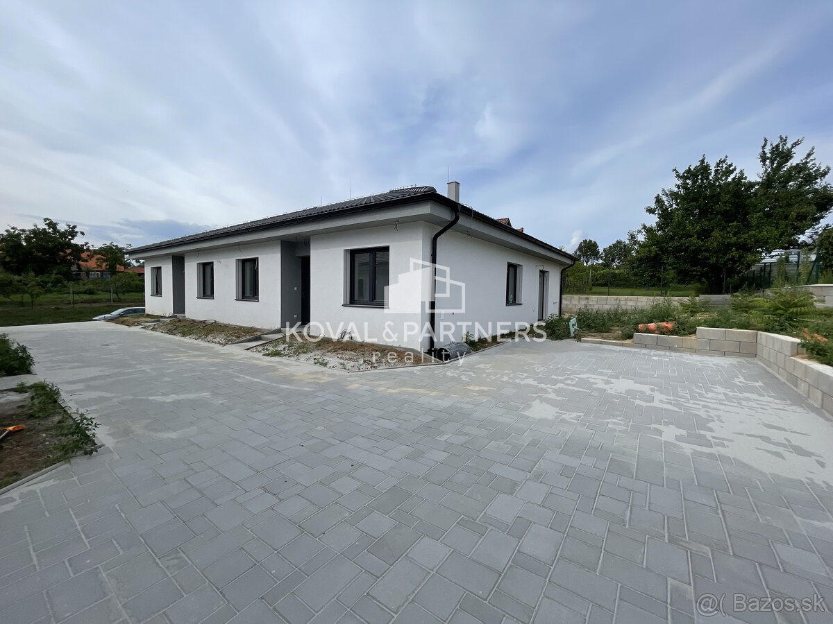 Novostavba 4 izbového rodinného domu v Janíkovciach HOLODOM