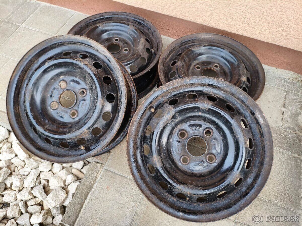 Plechové disky 14" 5Jx14 ET39