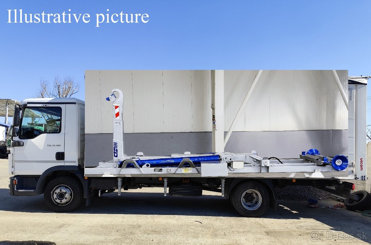 Predám MAN TGL + 8t hákový nosič kontajnerov CTS