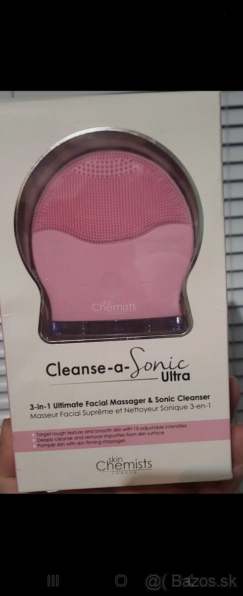 Čistiaca sonická kefa na tvár SKIN CHEMISTS LONDON