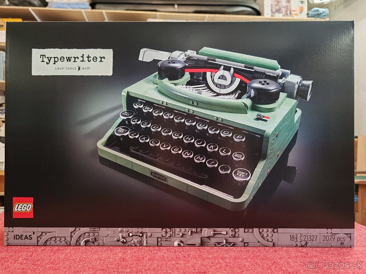 Predám LEGO Ideas 21327 – Písací stroj (Typewriter)