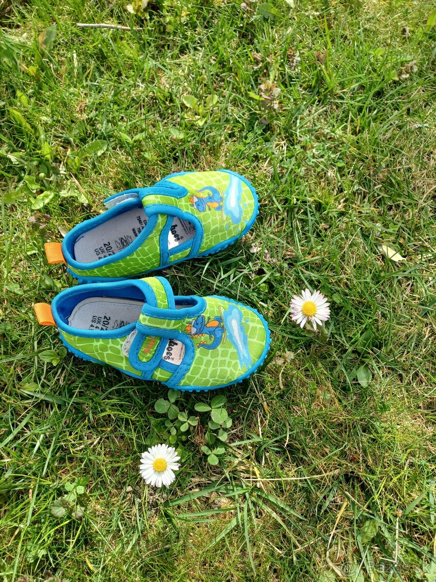 Playshoes Blue green detská plážová obuv v. 20/21