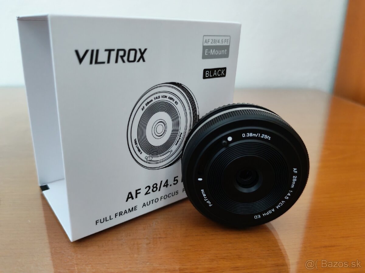 Viltrox 28mm f4.5 pre Sony