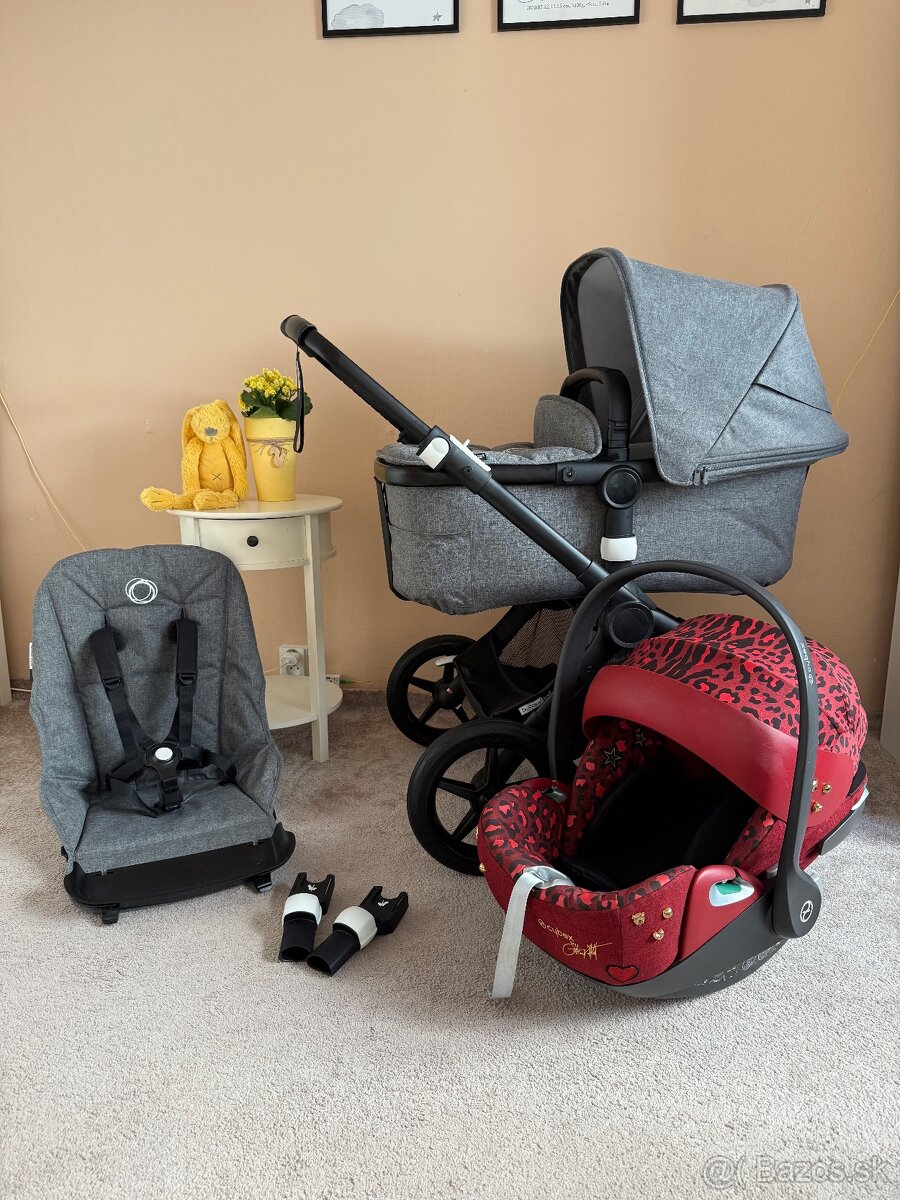 Bugaboo Fox 2 Grey Melange/Black
