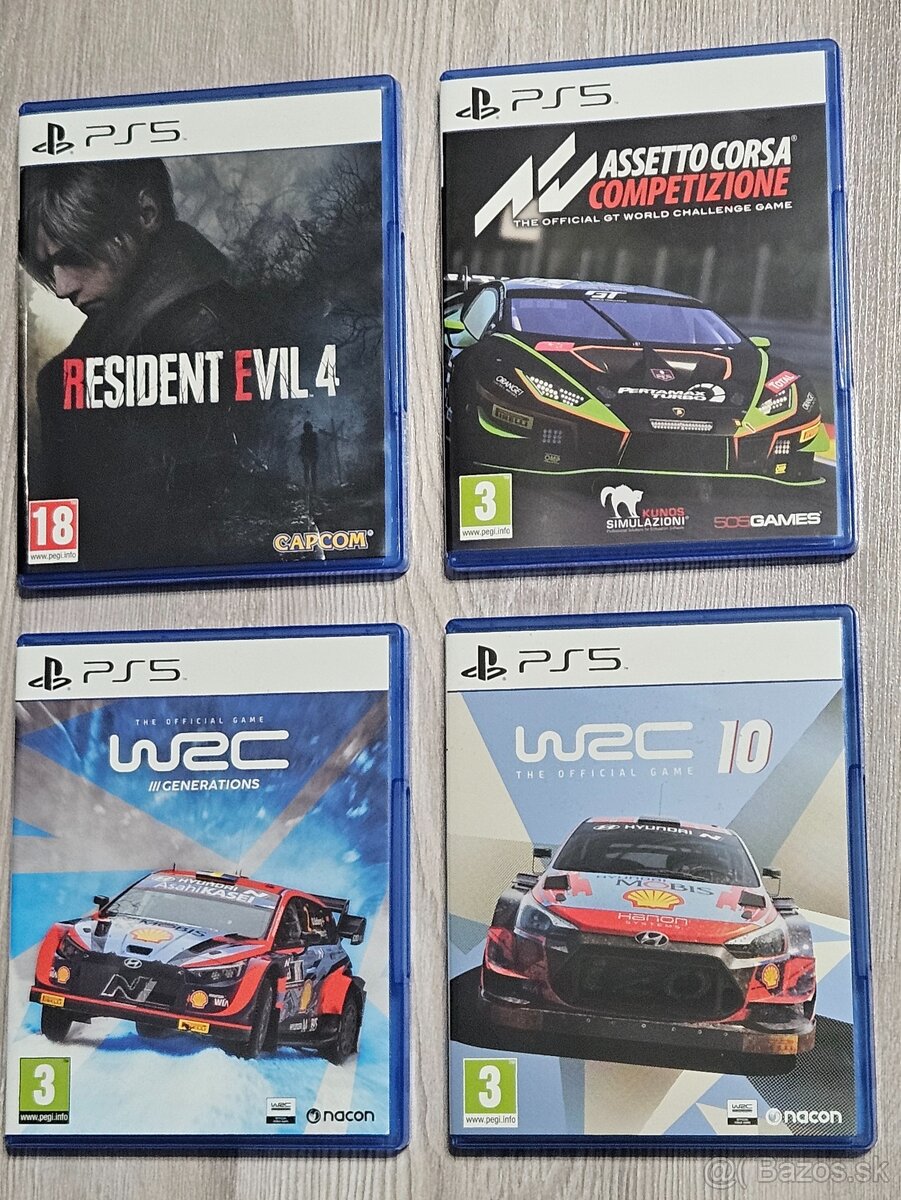 Hry na PS5 - malo hrane ako nove