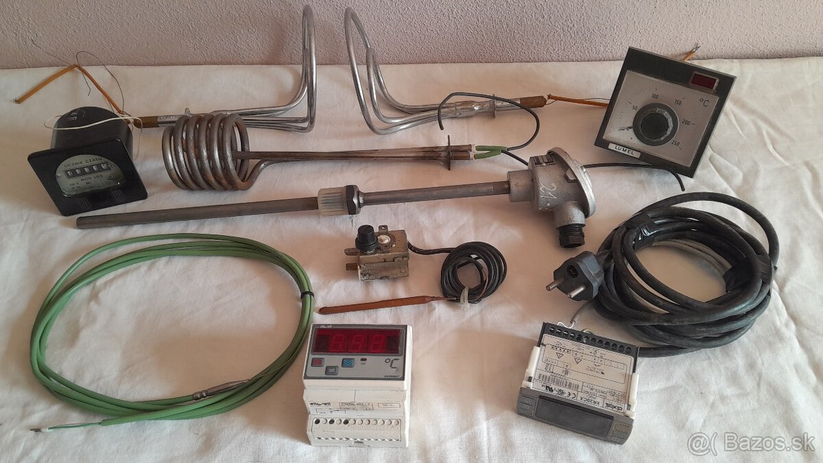 Snimac.teploty,vyhrievacie.telesa,termostat,regulator.tepl.