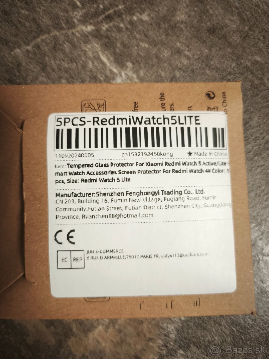 Ochranné sklá Redmi watch 5l lite