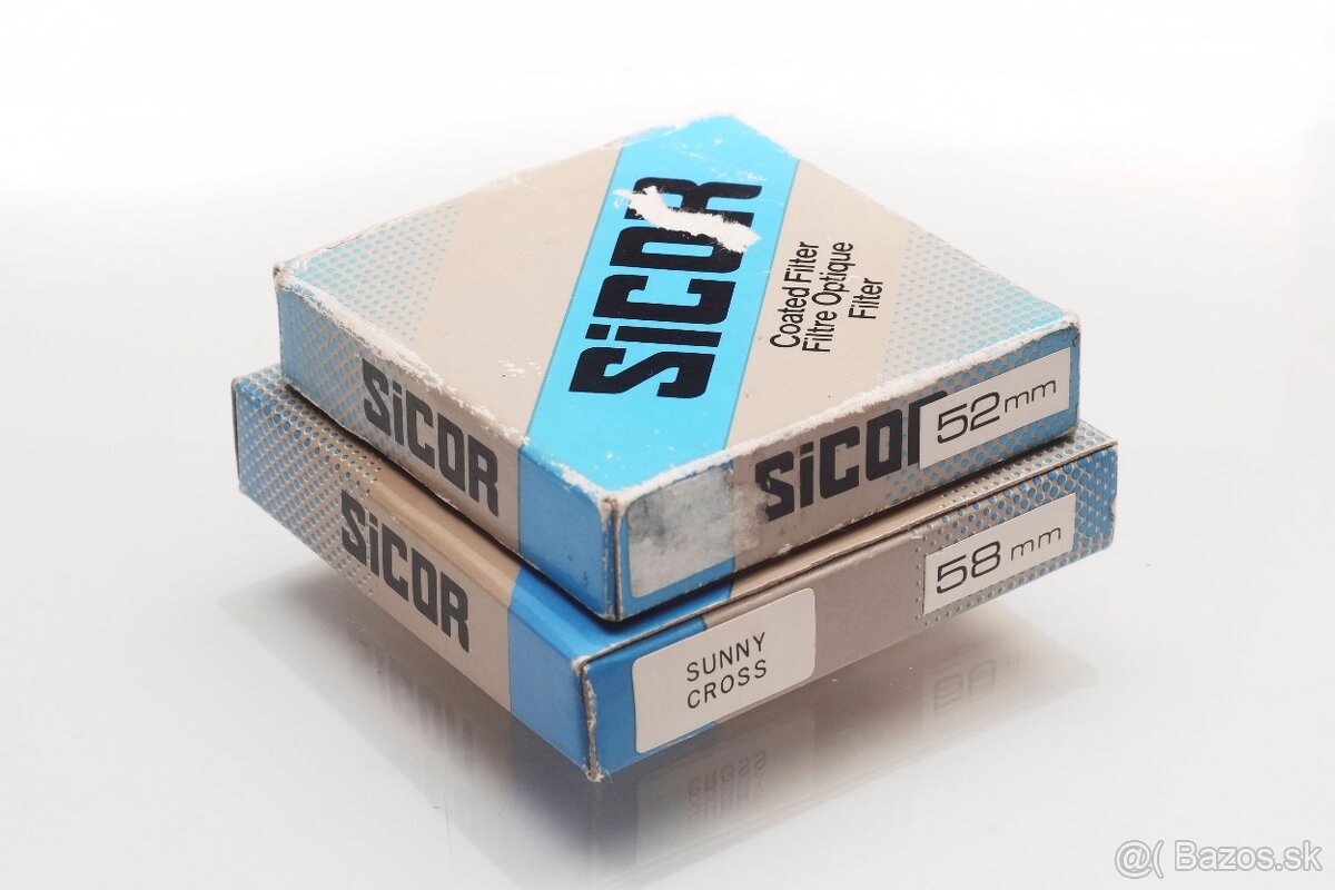 Sicor sunny cross filtre - 52mm a 58mm závit