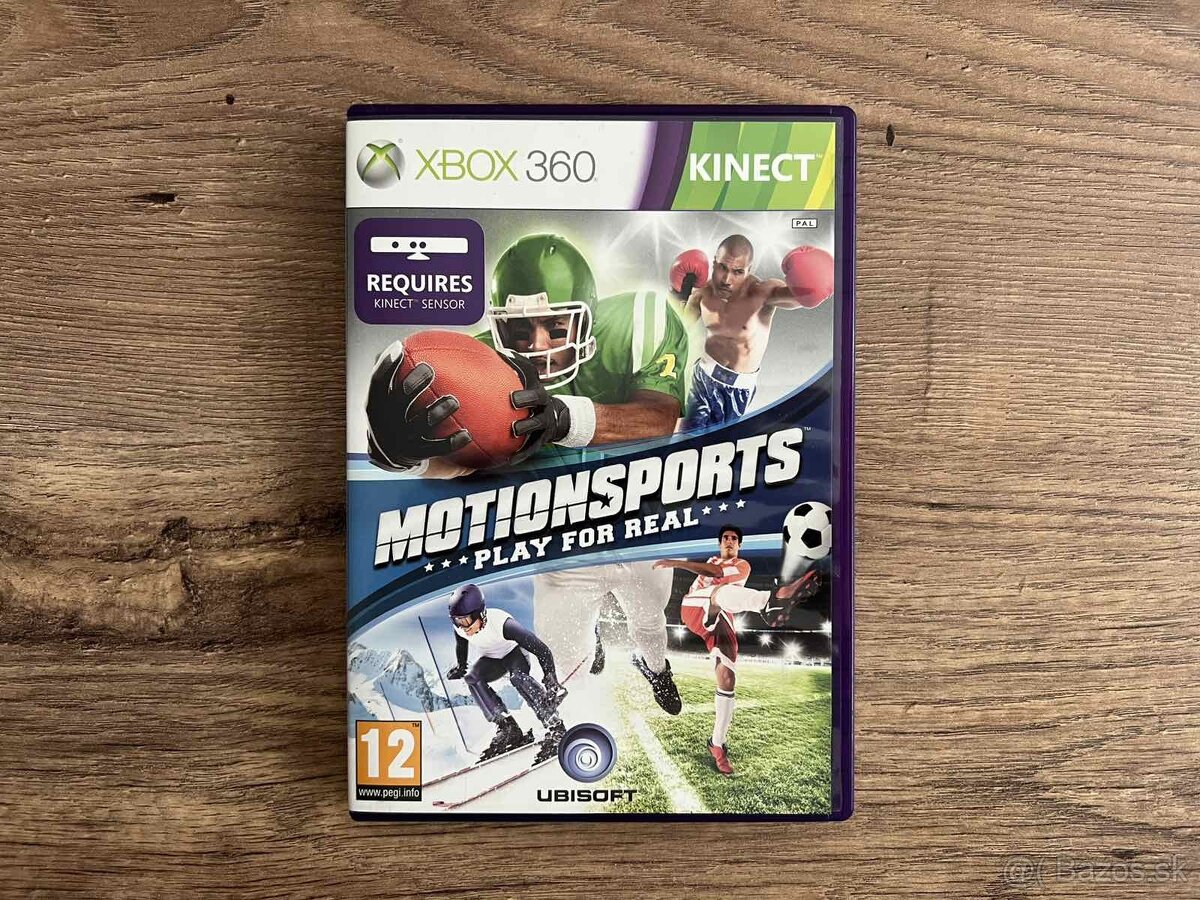 Hra na XBOX 360 - Motionsports Play for Real