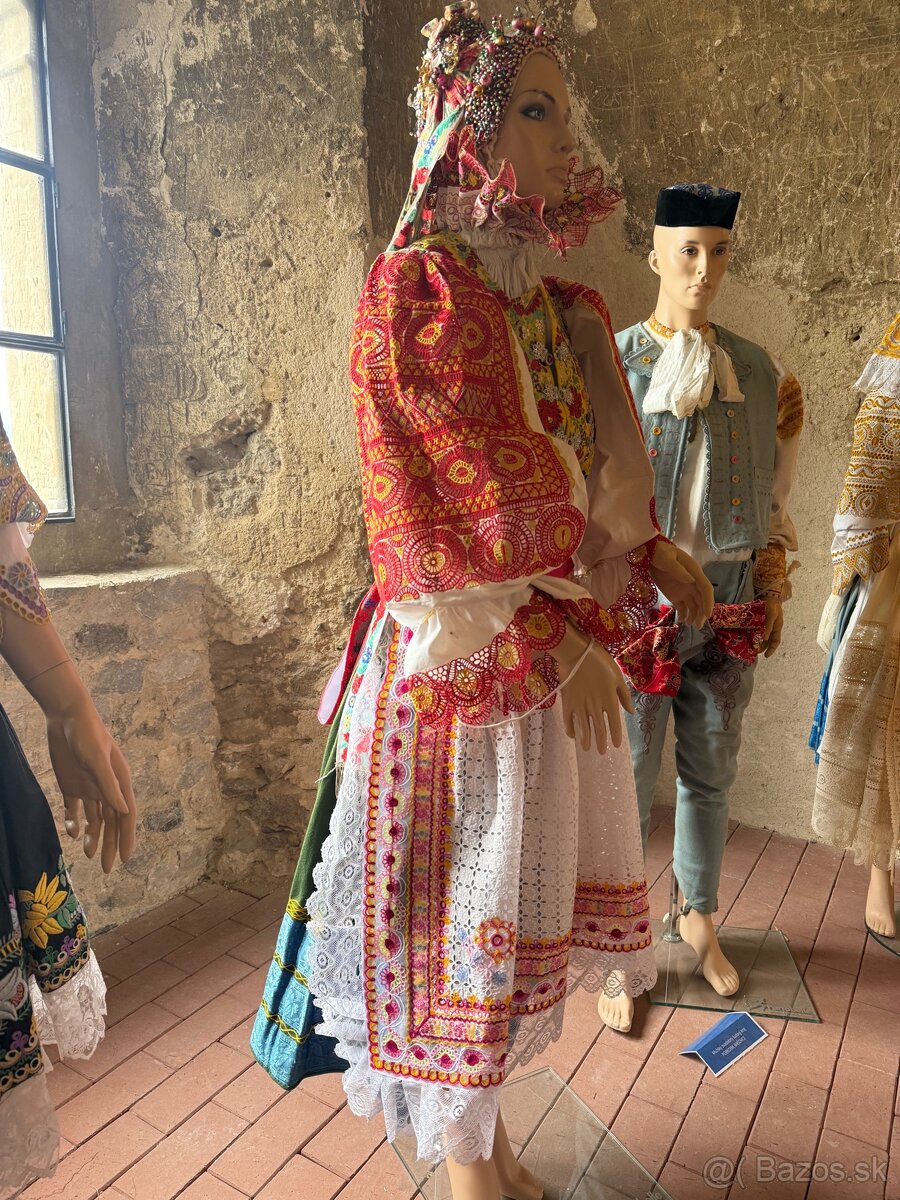 Kroj - svadobná tylangrová zásterka na predaj