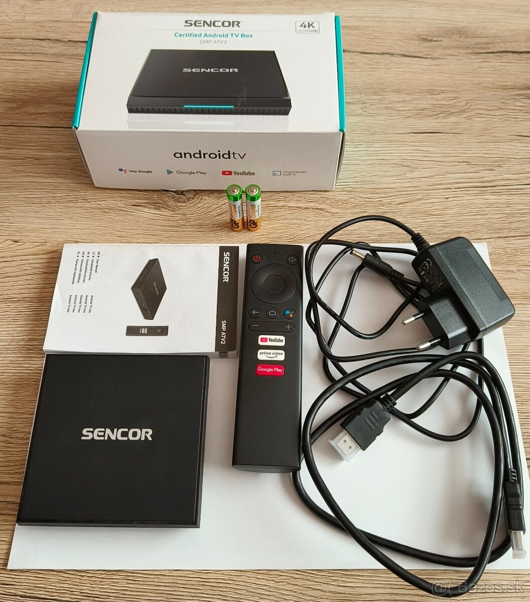 Predam Android TV box Sencor SMP ATV2