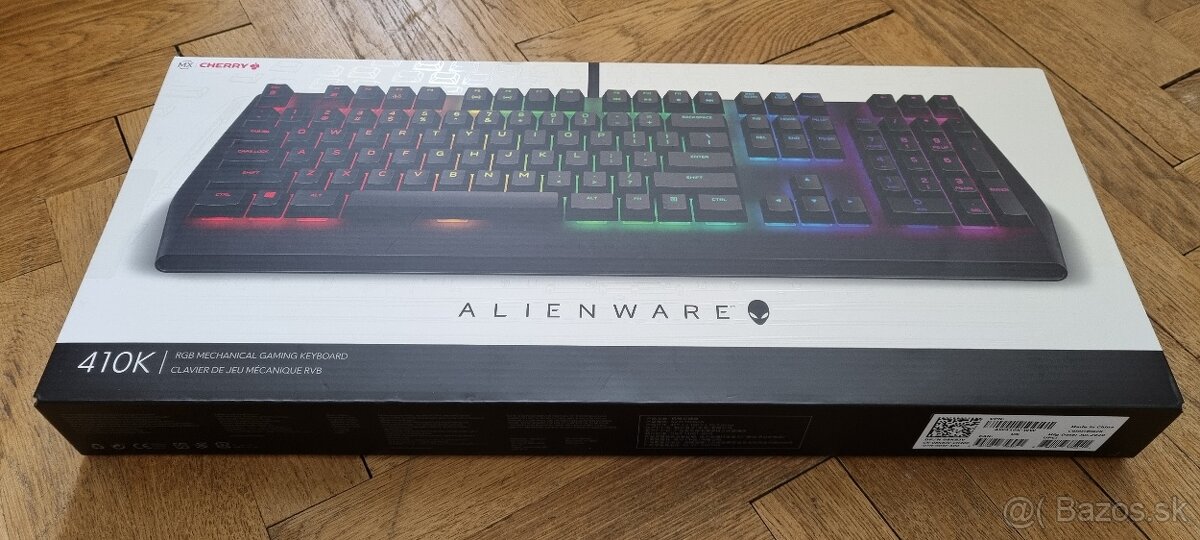 Dell Alienware mechanicka RGB Gaming klavesnica AW410K – US